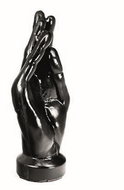 HUNG System - Hello - Fisting Dildo - 24 cm - Zwart
