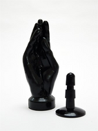 HUNG System - Hello - Fisting Dildo - 24 cm - Zwart