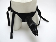 HUNG System - Hello - Fisting Dildo - 24 cm - Zwart
