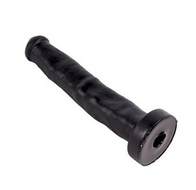HUNG System - Donkey - Dildo - Met Vac-U-Lock - 25,5 cm - Zwart