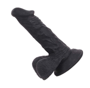 Kiotos Cox - Dildo 18,5 x 4 cm - Zwart
