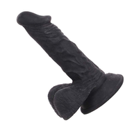 Kiotos Cox - Dildo 18,5 x 4 cm - Zwart
