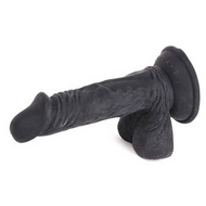 Kiotos Cox - Dildo 18,5 x 4 cm - Zwart