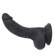 Kiotos Cox - Lichte Gekromde Dildo 16 x 4 cm - Zwart