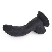 Kiotos Cox - Lichte Gekromde Dildo 16 x 4 cm - Zwart