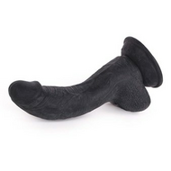 Kiotos Cox - Lichte Gekromde Dildo 16 x 4 cm - Zwart