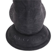 Kiotos Cox - Lichte Gekromde Dildo 16 x 4 cm - Zwart