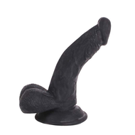 Kiotos Cox - Dildo 16 x 4 cm - Zwart