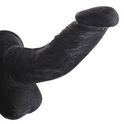 Kiotos Cox - Dildo 16 x 4 cm - Zwart