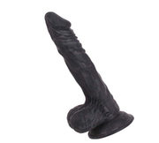 Kiotos Cox - Dildo 22,5 x 4 cm - Zwart