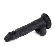 Kiotos Cox - Dildo 22,5 x 4 cm - Zwart