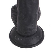 Kiotos Cox - Dildo 22,5 x 4 cm - Zwart