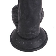 Kiotos Cox - Dildo 22,5 x 4 cm - Zwart