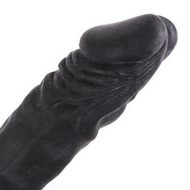 Kiotos Cox - Dildo 22,5 x 4 cm - Zwart