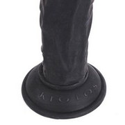 Kiotos Cox - Dildo 23 x 4,5 cm - Zwart