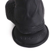 Kiotos Cox - Dildo 23 x 4 cm - Zwart