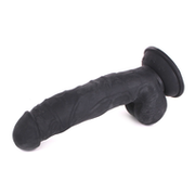 Kiotos Cox - Dildo 22 x 4 cm - Zwart