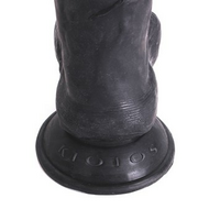 Kiotos Cox - Dildo 22 x 4,5 cm - Zwart
