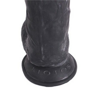Kiotos Cox - Dildo 24 x 5,5 cm - Zwart