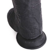 Kiotos Cox - Dildo 30 x 5,5 cm - Zwart
