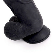 Kiotos Cox - Dildo 29,5 x 7 cm - Zwart