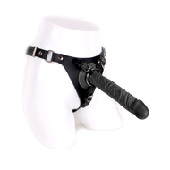 Kiotos Cox - Strap-On Harnas Met Dildo 23 x 4.3 cm - Zwart