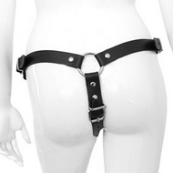 Kiotos Cox - Strap-On Harnas Met Dildo 22 x 4 cm - Zwart