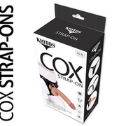 Kiotos Cox - Strap-On Harnas Met Dildo 24 x 4 cm - Lichte Huidskleur