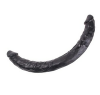 Kiotos Cox - Dubbele Dildo 40 x 3.6/3.8 cm - Zwart
