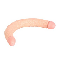 Kiotos Cox - Dubbele Dildo 30 cm - Lichte Huidskleur