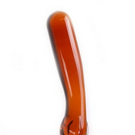 Kiotos Glass - Glazen Dildo Curves - Blauw/amber