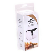Kiotos - Strap-on Dildo Siliconen 20 x 4,7 cm - Zwart