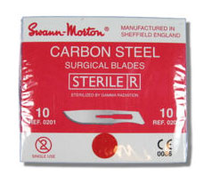 Scalpelmes Steriel nr. 10