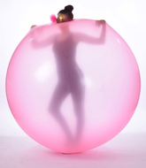 Kinky Latex saunazak roze