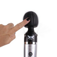 Pixey - DeLuxe Silver Edition - Oplaadbare Wand Vibrator - De krachtigste Pixey die er is!)