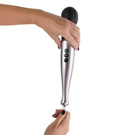 Pixey - DeLuxe Silver Edition - Oplaadbare Wand Vibrator - De krachtigste Pixey die er is!)