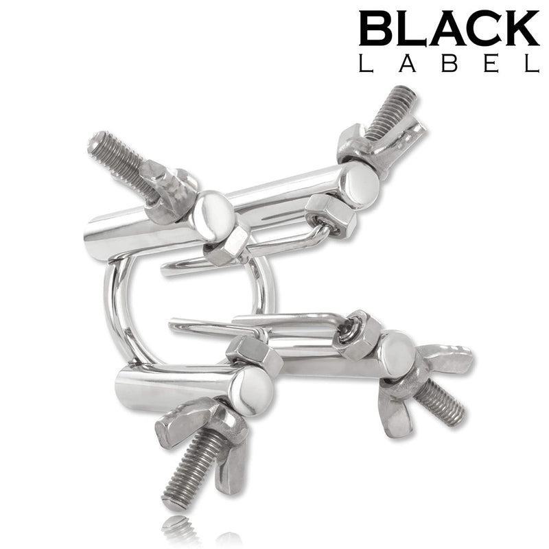 Black Label - 4-Way Urethrale Stretcher - RVS