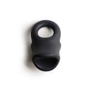 Sport Fucker - Baller - Cockring en Ballstretcher - Siliconen - Zwart