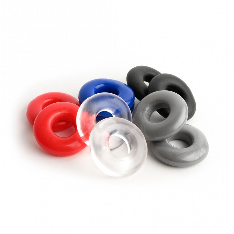 Sport Fucker - Stacker Rings - 2 stuks - Rood-Erotiekvoordeel.nl