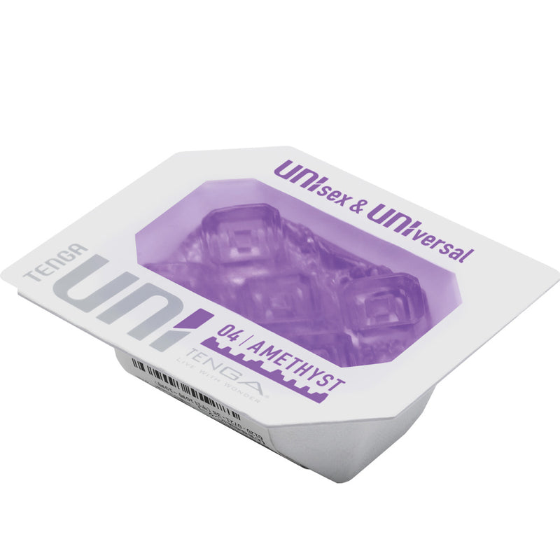 Tenga - Uni 4 Amethyst - Unisex Stroker Masturbator - Paars