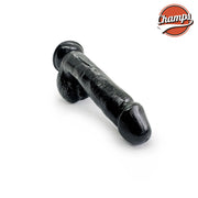 Champs - Terry - Original Dildo - 17.5 cm - Zwart
