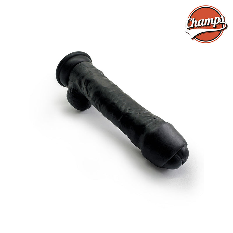 Champs - Henry - Original Dildo - 17.5 cm - Zwart
