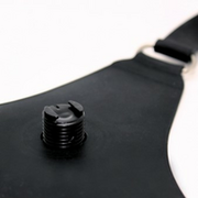 Rimba - Siliconen Strap-on String Met Grote Voorbinddildo - Verstelbaar