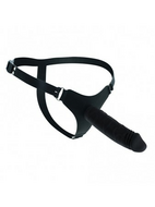 Rimba - Siliconen Strap-on Dildo Met G-string Harnasje