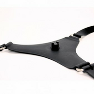 Rimba - Siliconen Strap-on Dildo Met G-string Harnasje