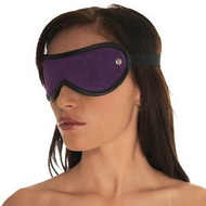 Rimba - Blinddoek - Oogmasker - Leer - Paars - One Size