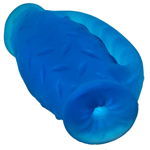 Oxballs Masterjack Stroker - Dubbelzijdig Siliconen - Blue Ice