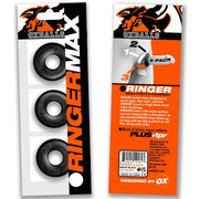 Oxballs - Ringer MAX - Cockring - 3 stuks - Zwart