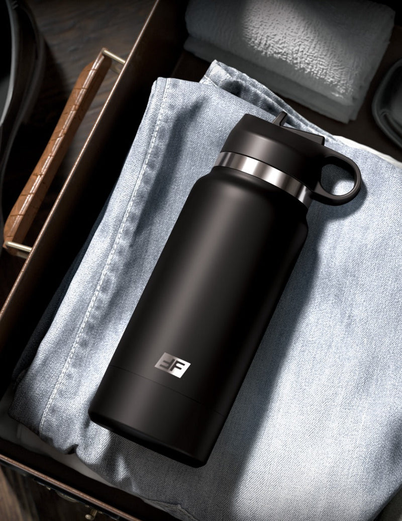 Pipedream - PDX Plus Fap Flask Thrill Seeker Discreet Stroker - Frosted