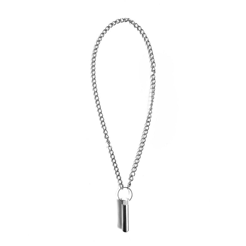 Black Label - Aroma Inhaler - RVS - Met Ketting
